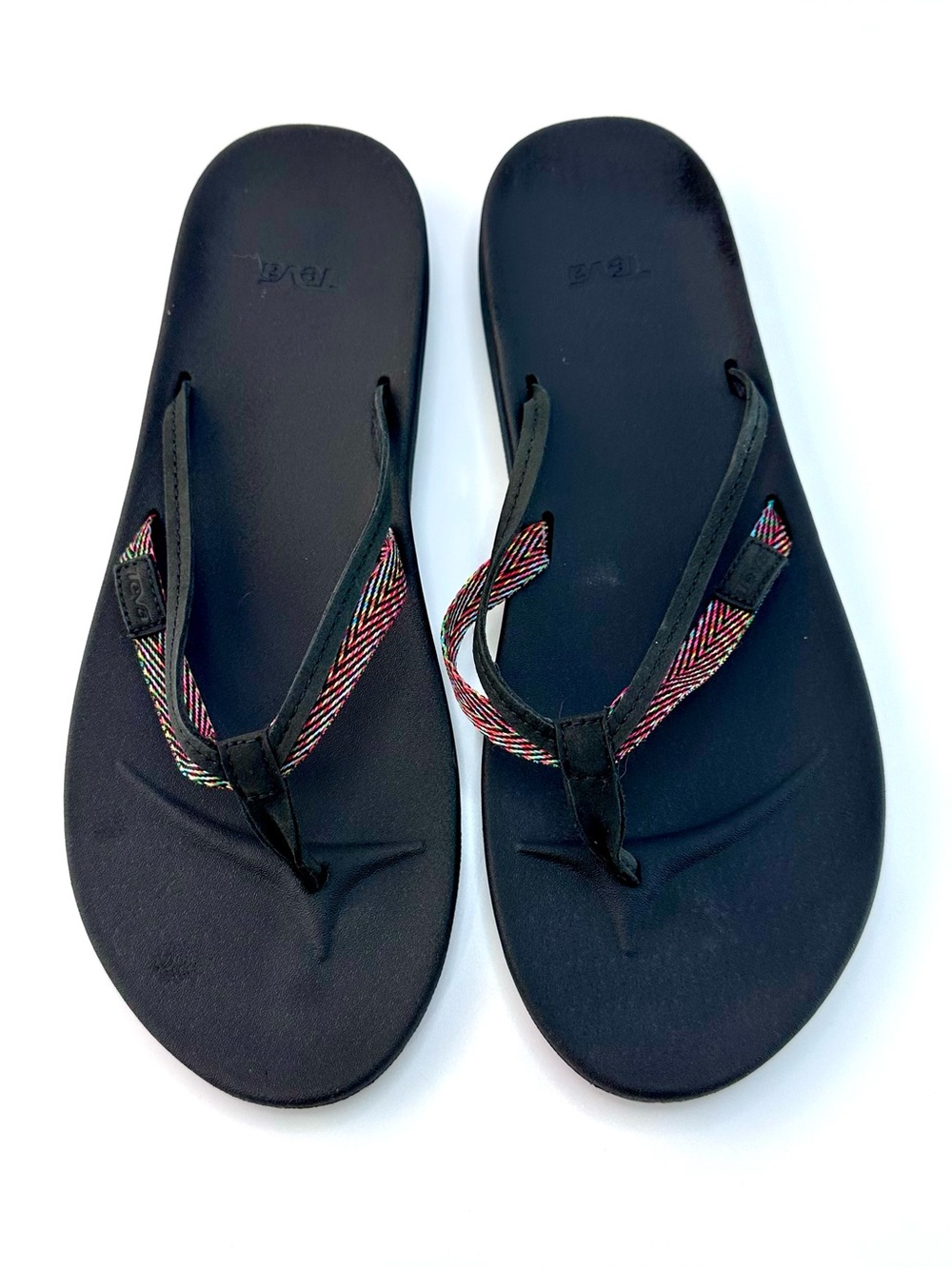 Teva Hurricane XLT2 Sport Sandals Rainbow Straps Multi-Color Women's Size 11